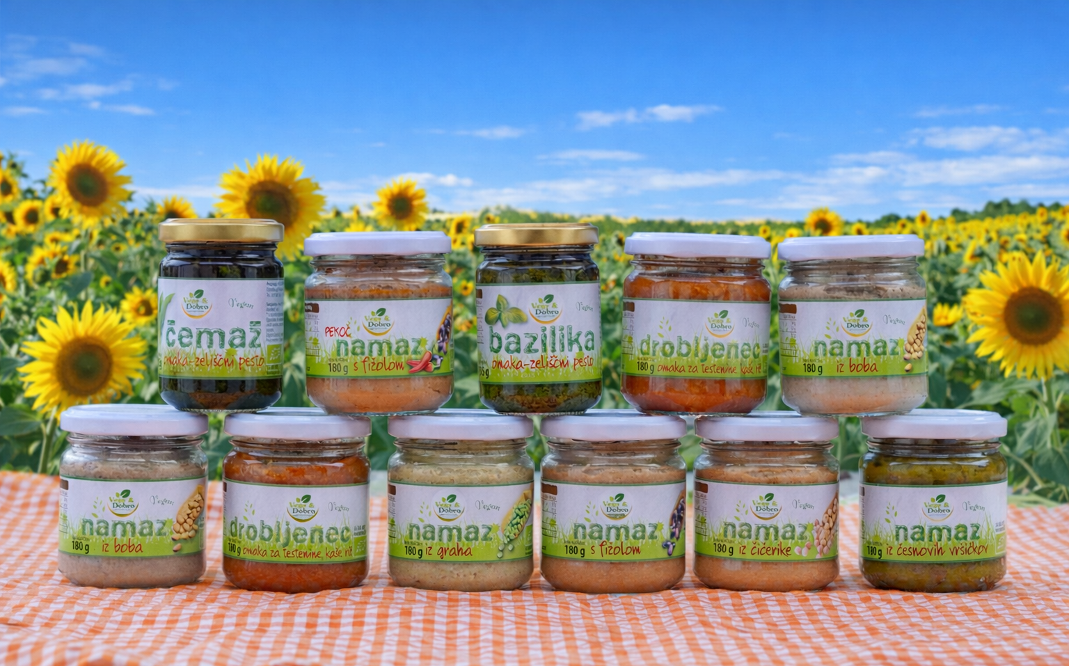 namazi sa suncokretima proizvodi