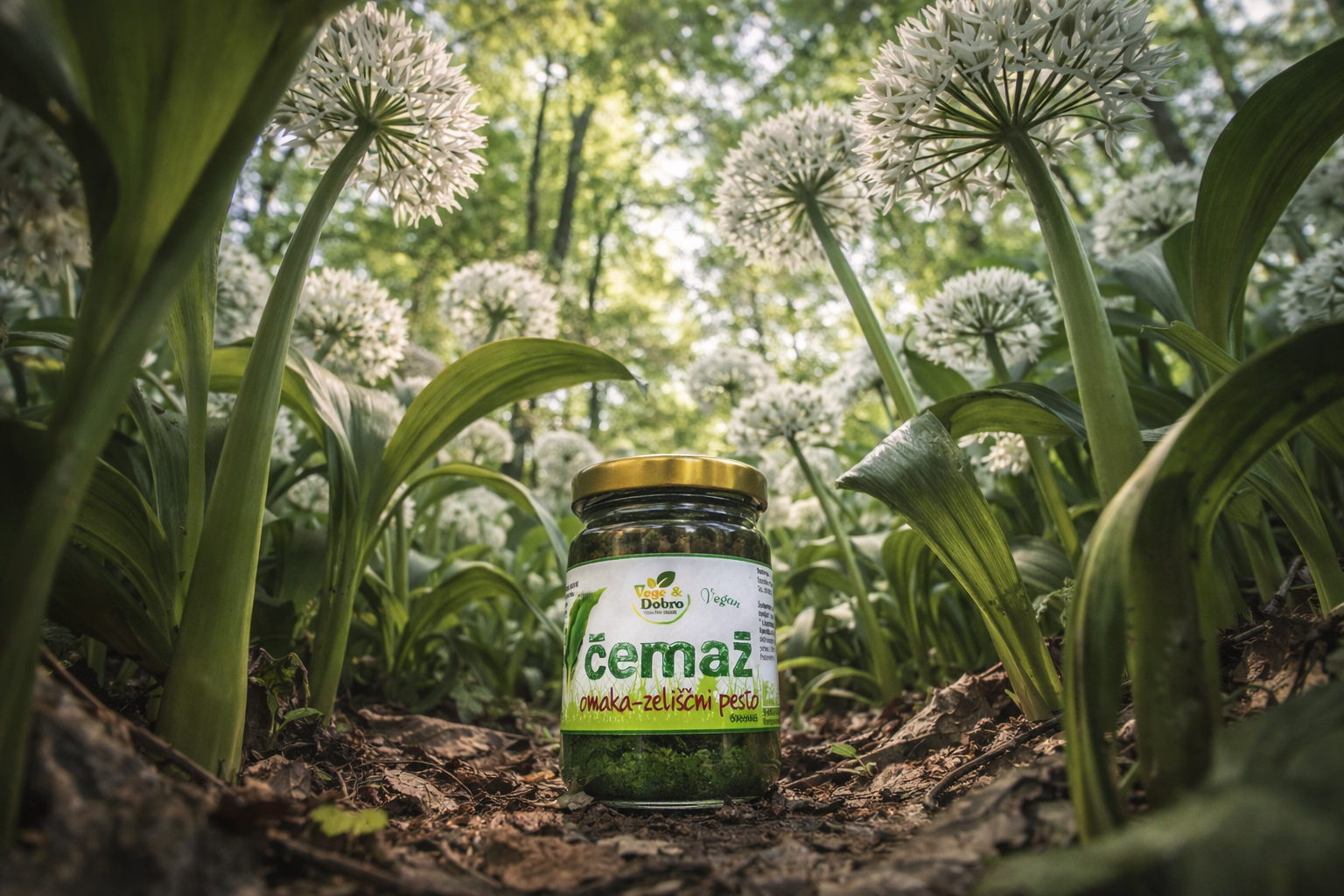 proizvodi pesto od medvjeđeg luka