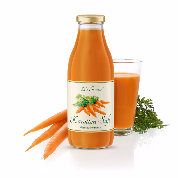 sok od mrkve bez pozadine