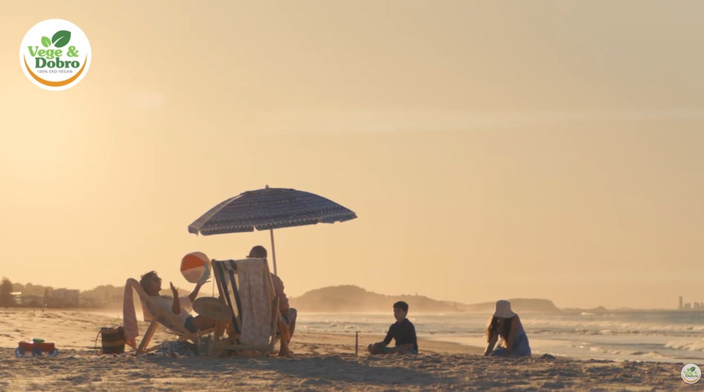 vege i dobro na plaži
